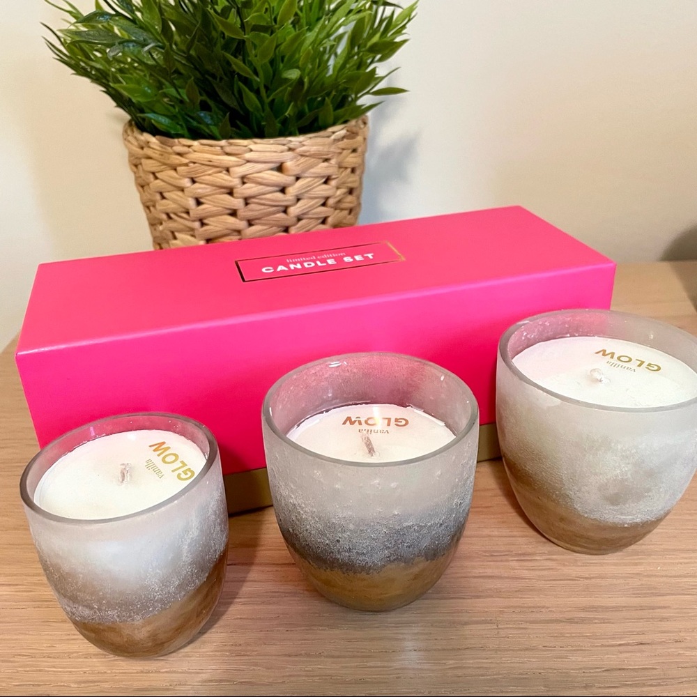3pc Ulta Beauty Limited Edition candles gift set